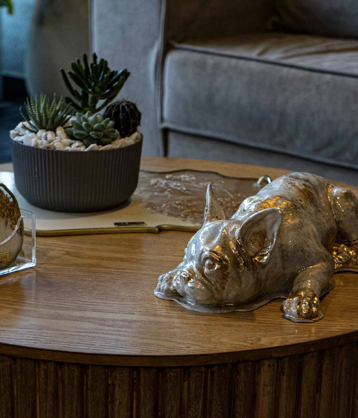 Escultura Bulldog