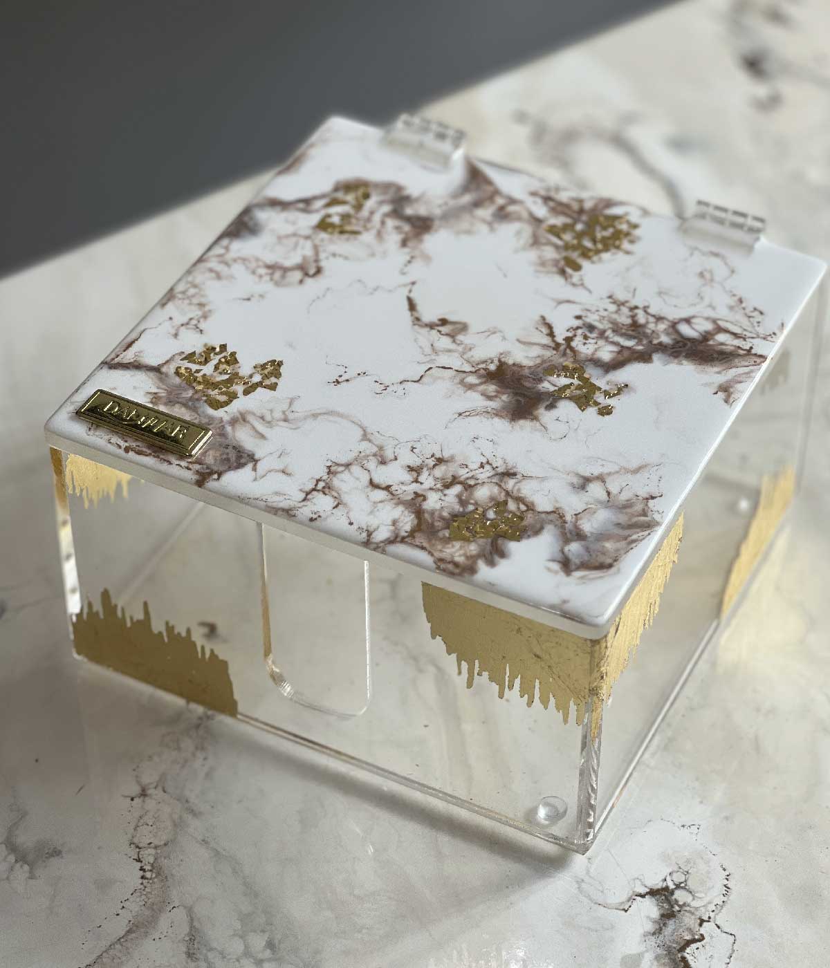 Cofre Mauna Greta White Gold