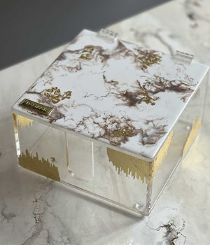 Cofre Mauna Greta White Gold