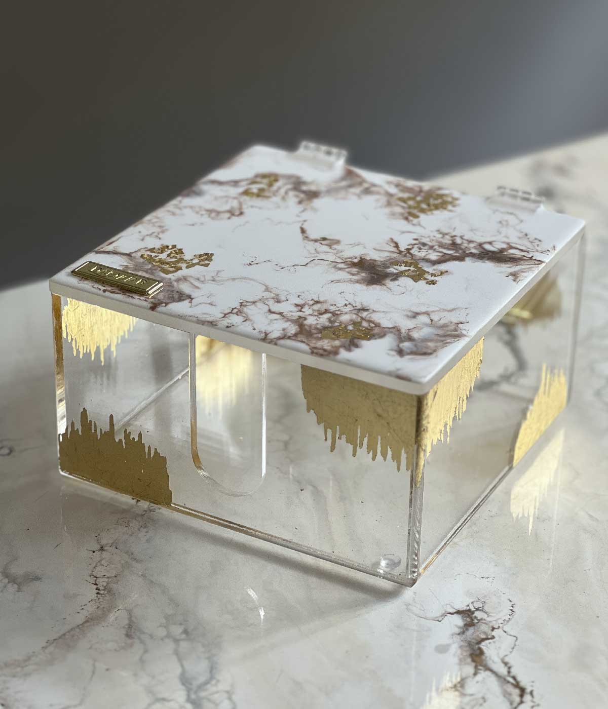 Cofre Mauna Greta White Gold