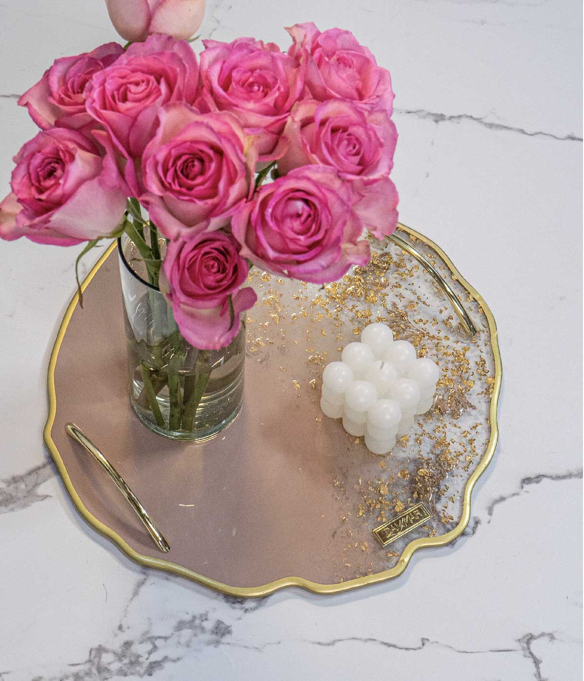 Bandeja Deluxe Gold Spring Beige