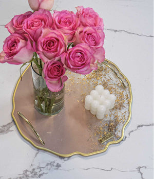 Bandeja Deluxe Gold Spring Beige