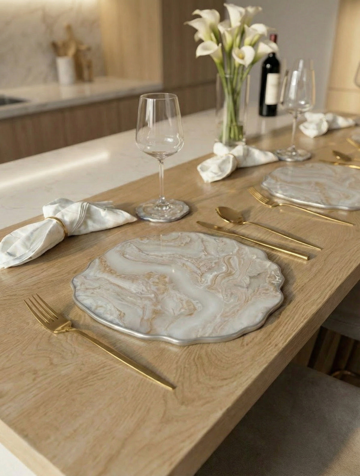 Individuales Frosten Gold