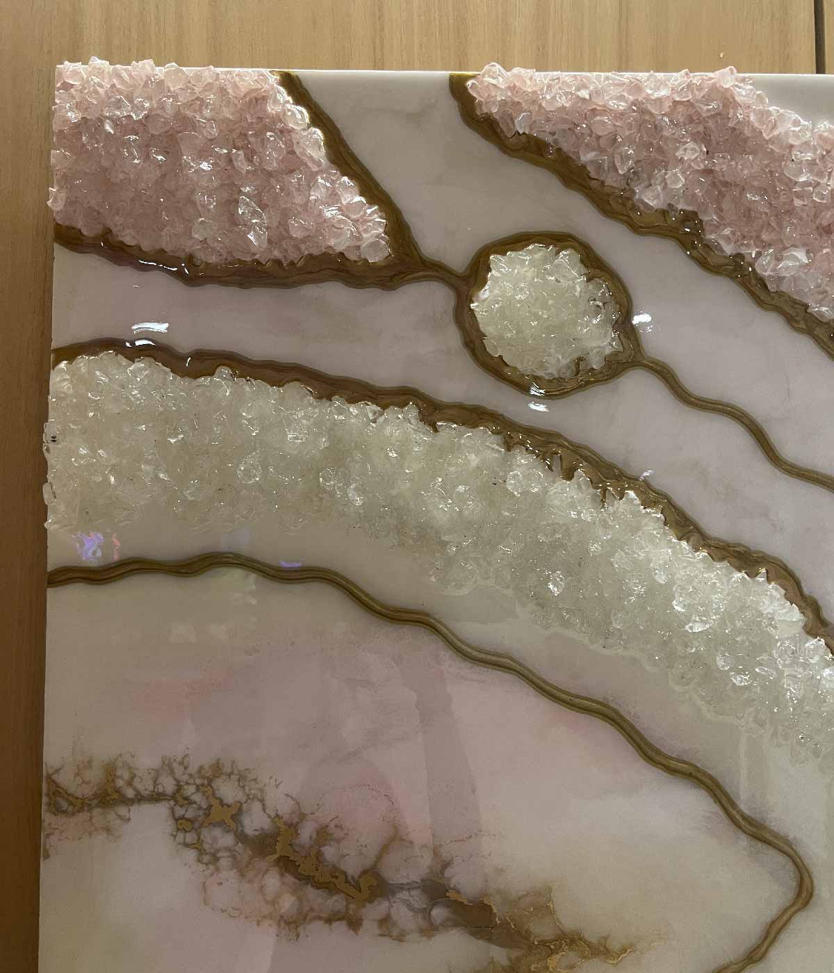 Cuadro Espejismo Pink Piedras