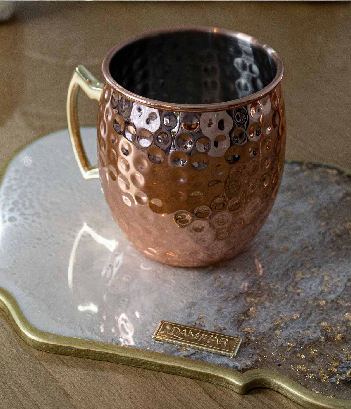 Vasos Moscow bronce