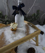 Mesa de cama Noël en resina, hecha a mano por Dammar