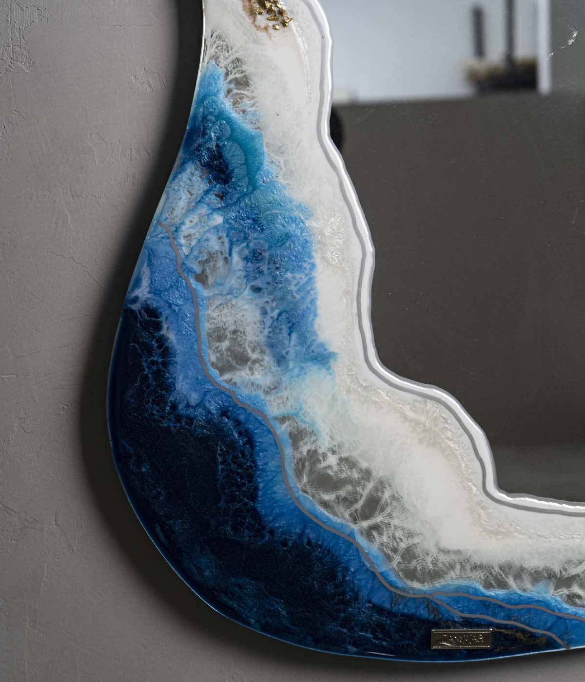 Espejo Venus Big Ocean, hecho a mano por Dammar