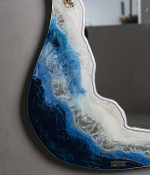 Espejo Venus Big Ocean, hecho a mano por Dammar
