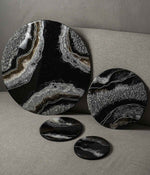 Cuadro Vida en Saturno Black Silver
