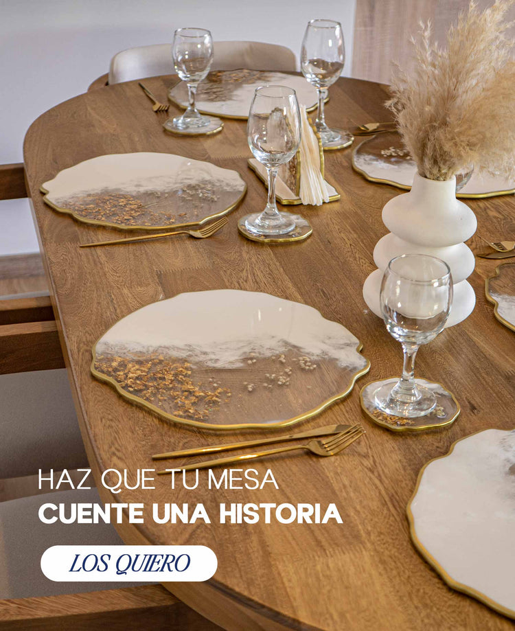 Haz que tu mesa cuente una historia — Los quiero