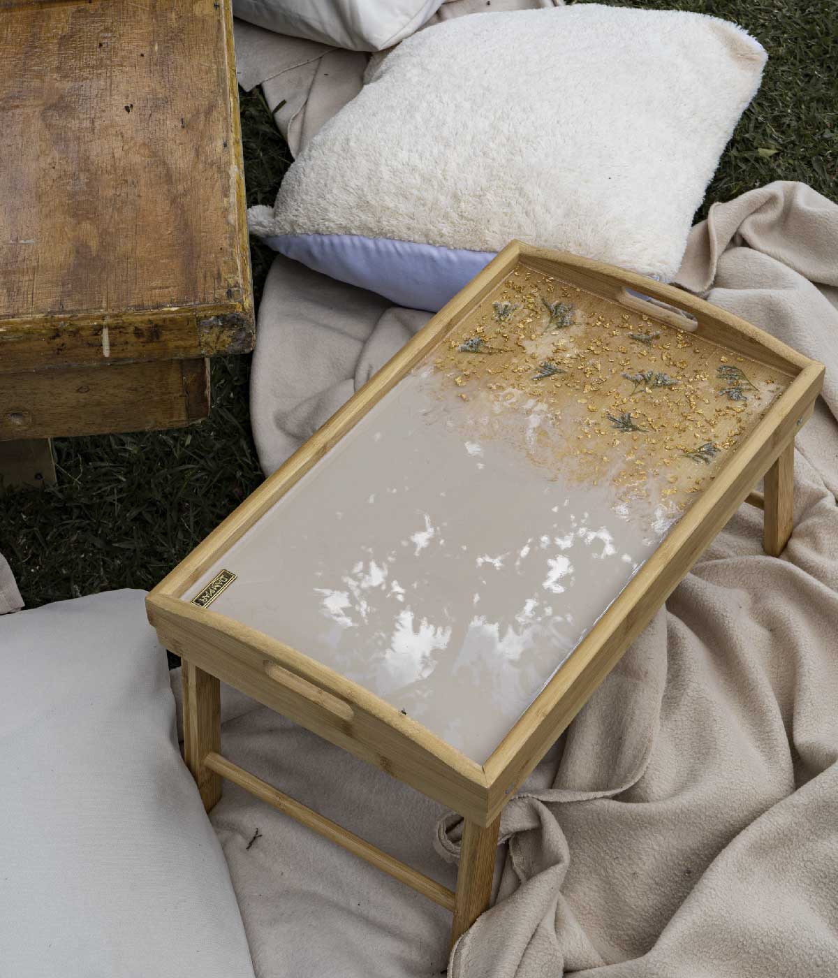 Mesa de cama Gold Spring