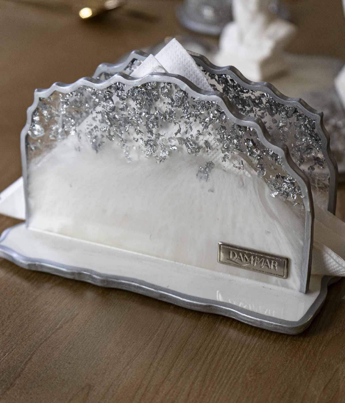 Servilletero en resina