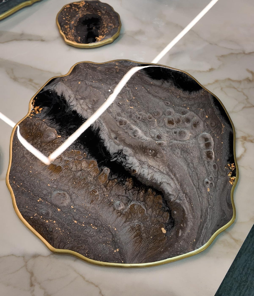 Individuales Plomo Gold