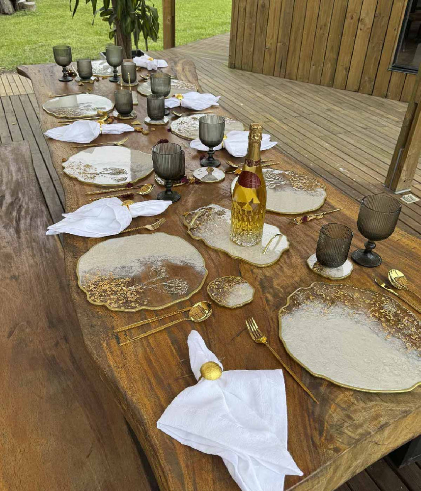 
                  
                    Individuales Blossom Nacar Gold
                  
                