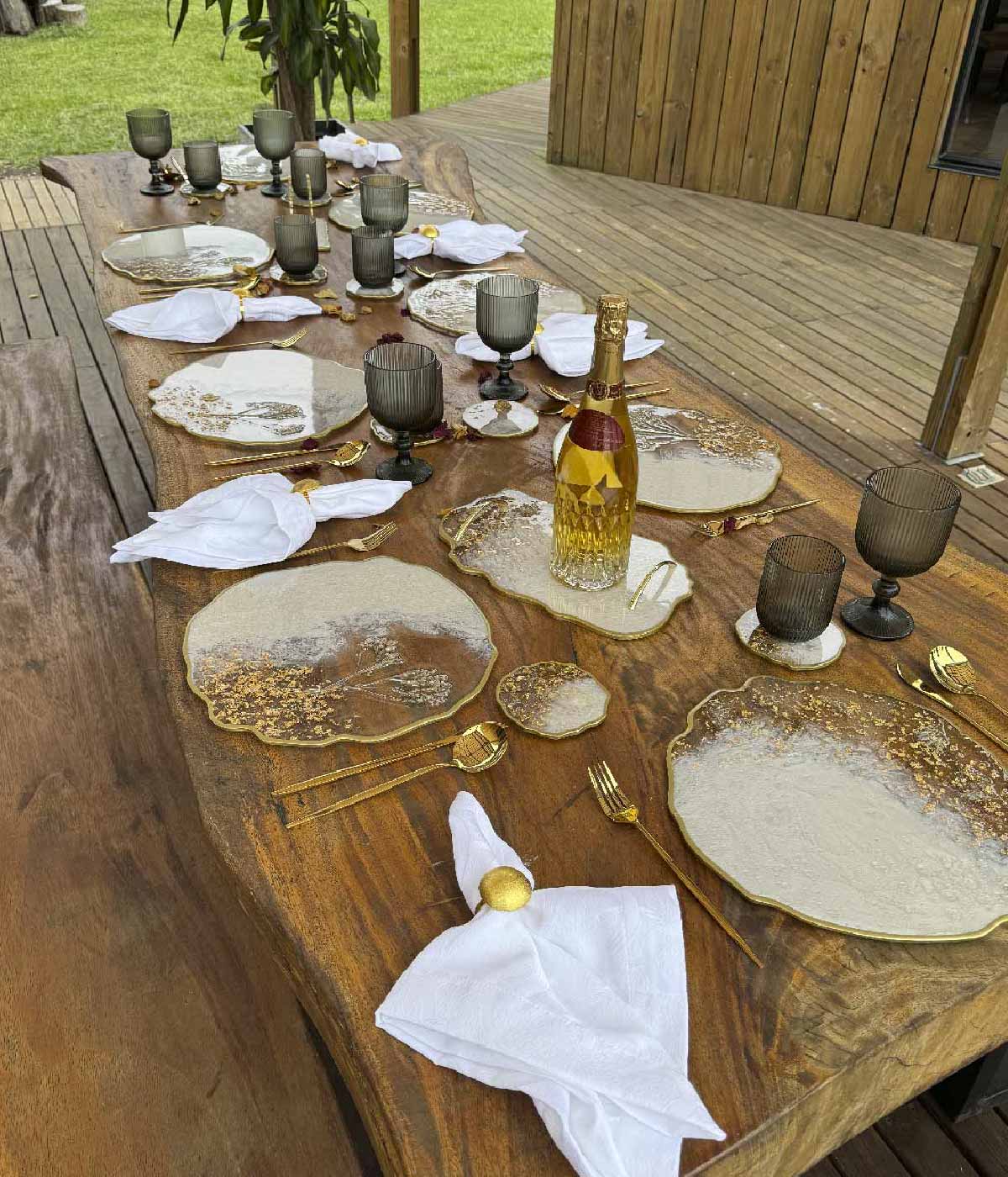 
                  
                    Individuales Blossom Nacar Gold
                  
                