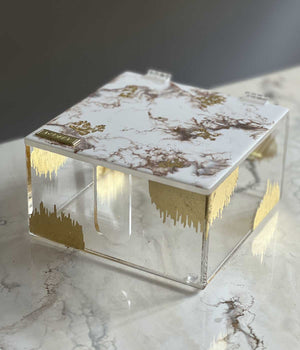 Cofre Mauna Greta White Gold