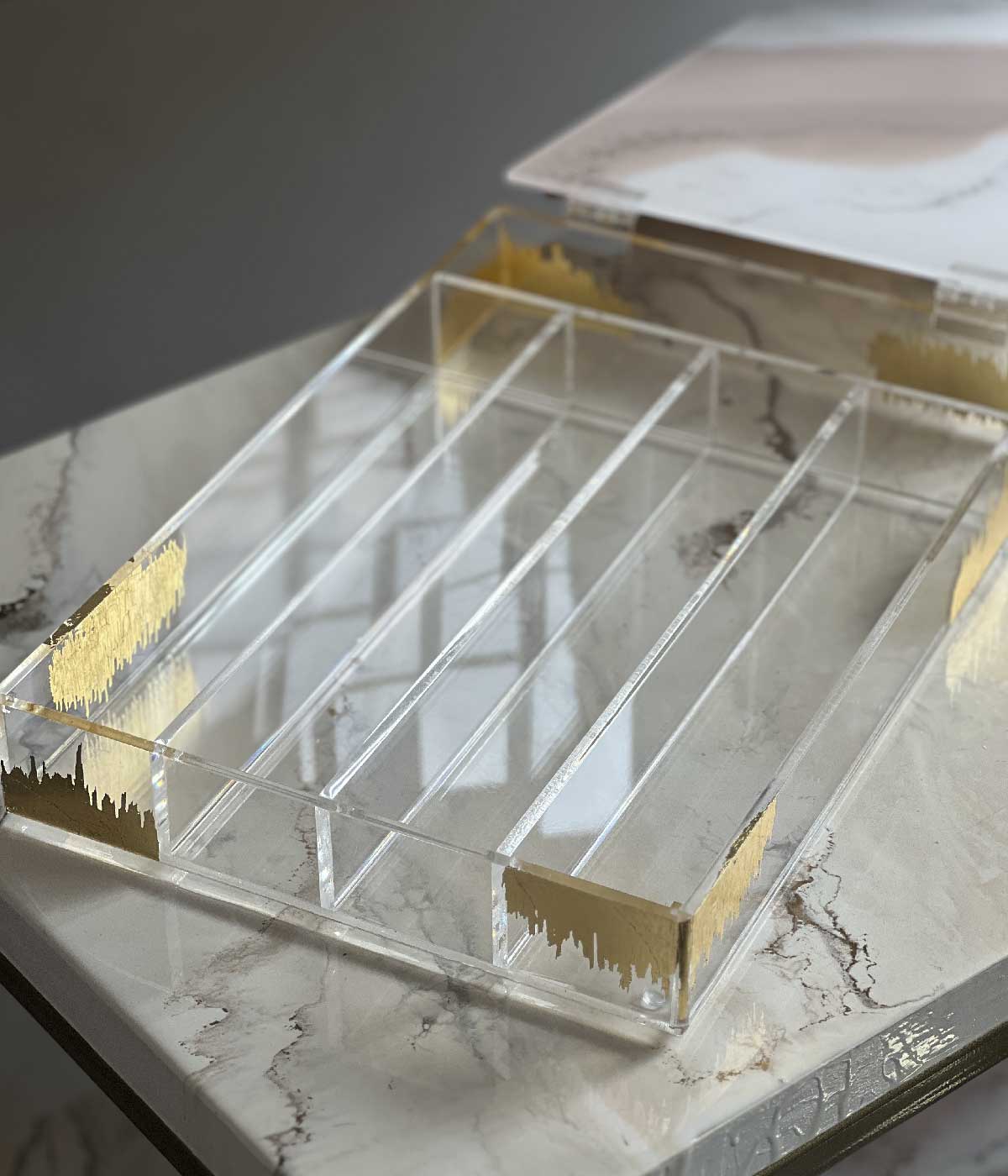 cubiertero en resina