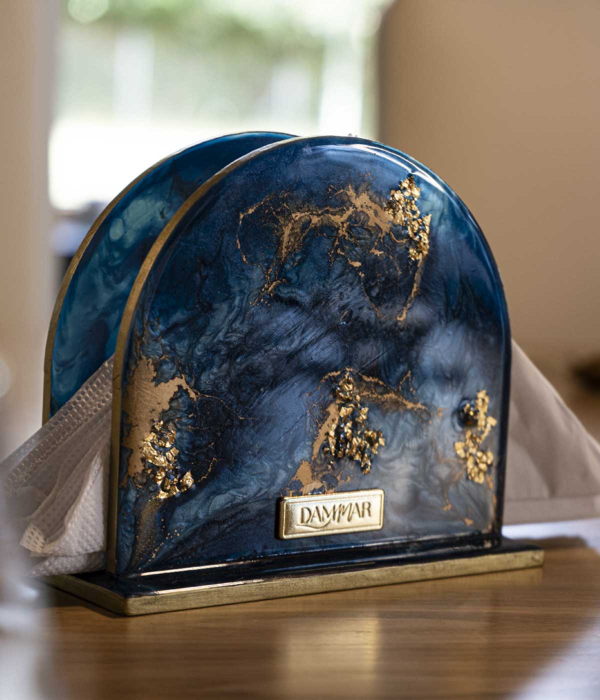 Servilletero en resina