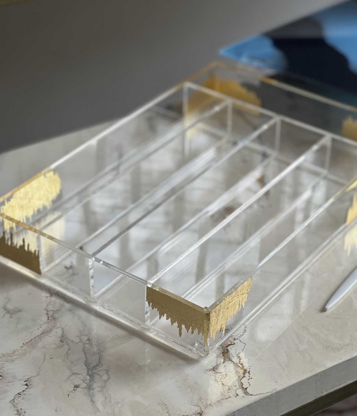 cubiertero en resina