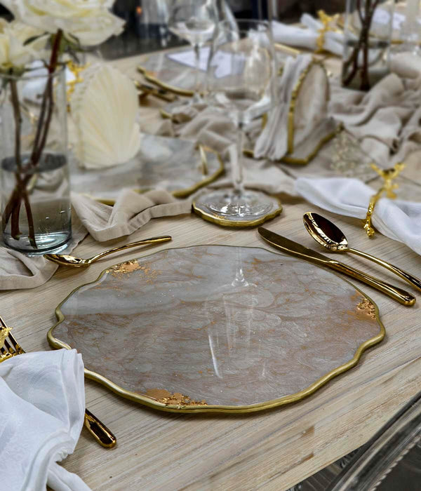Individuales Frosten Gold