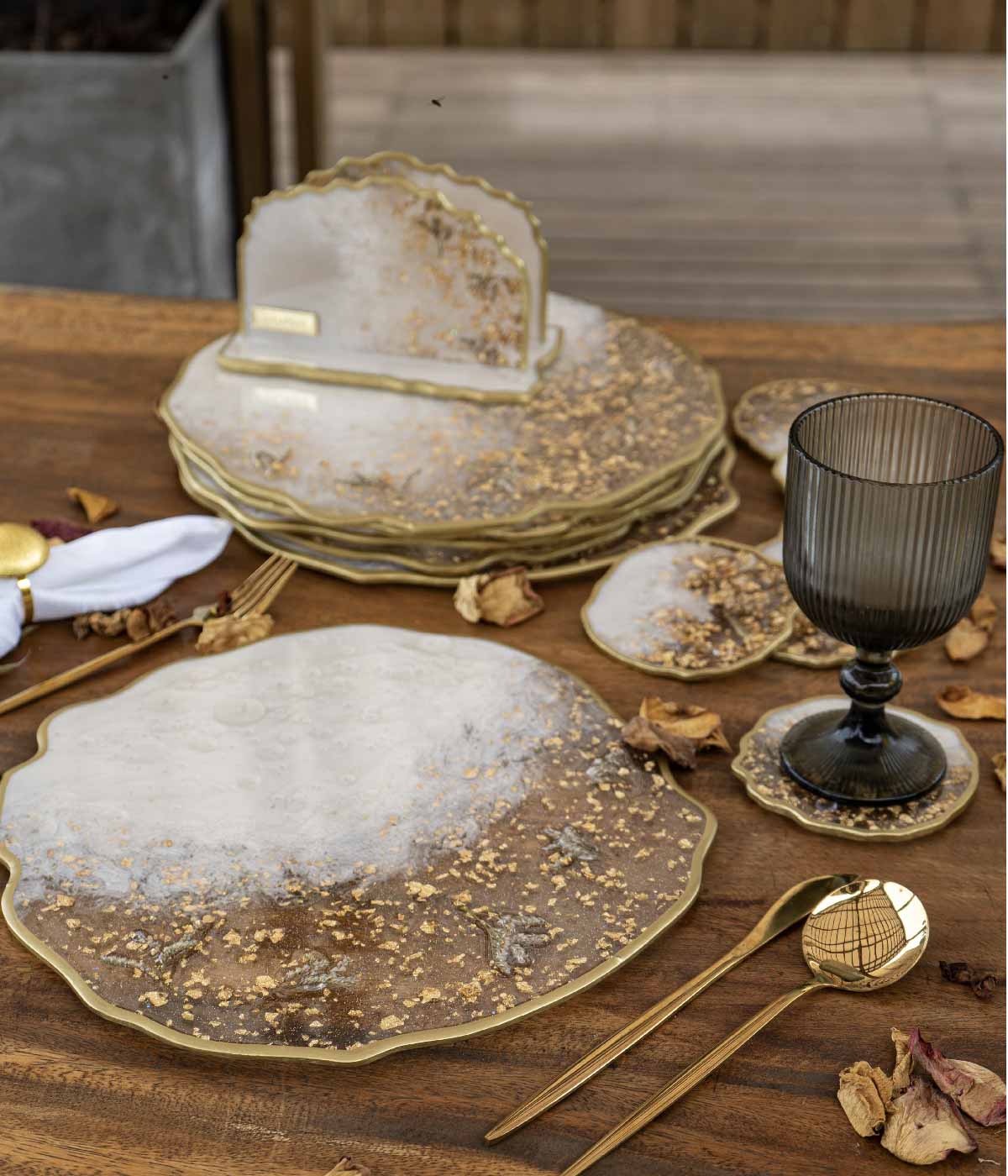 
                  
                    Individuales Gold Spring Nácar
                  
                