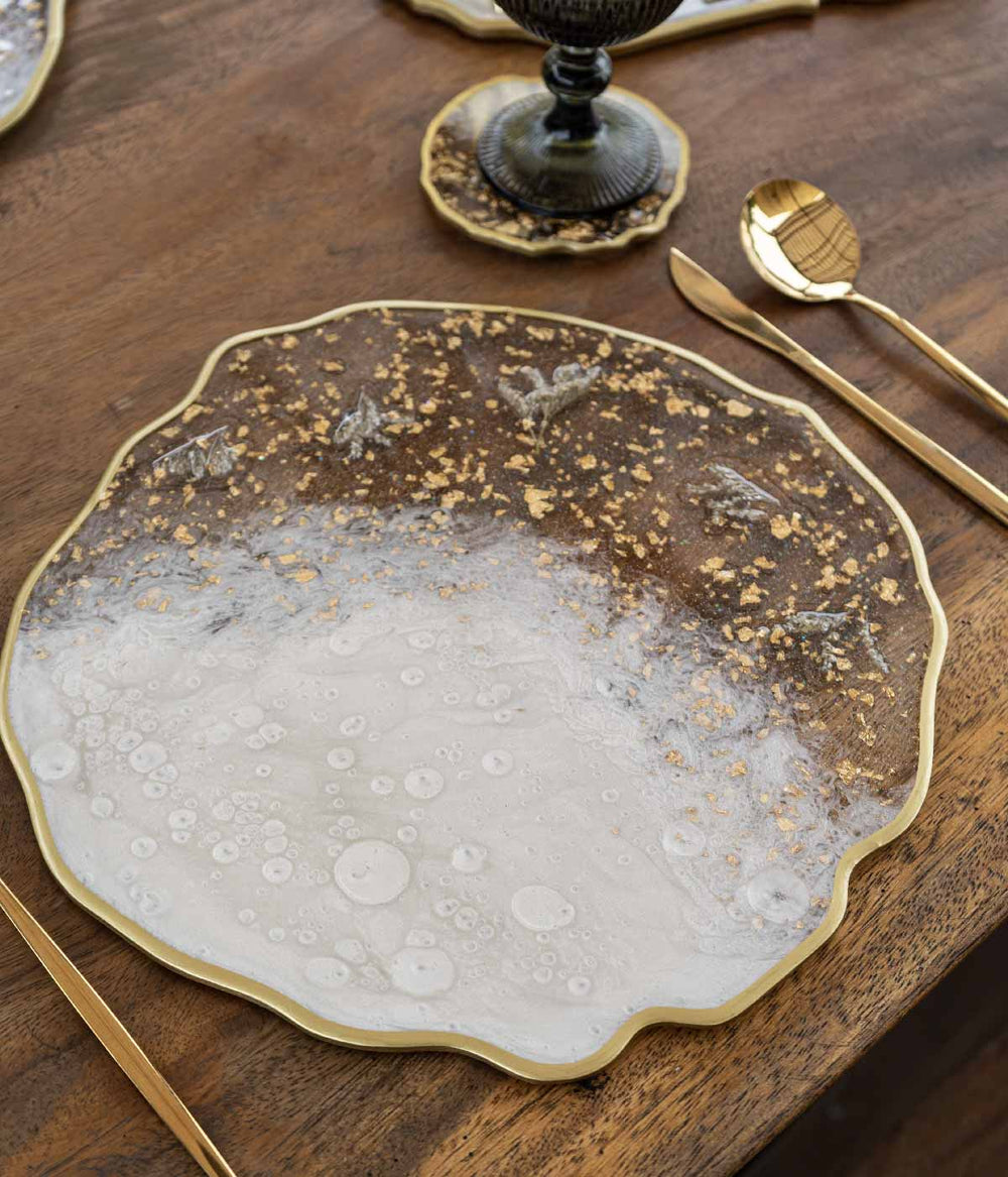 Individuales Gold Spring Nácar