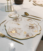Individuales Greta White Gold