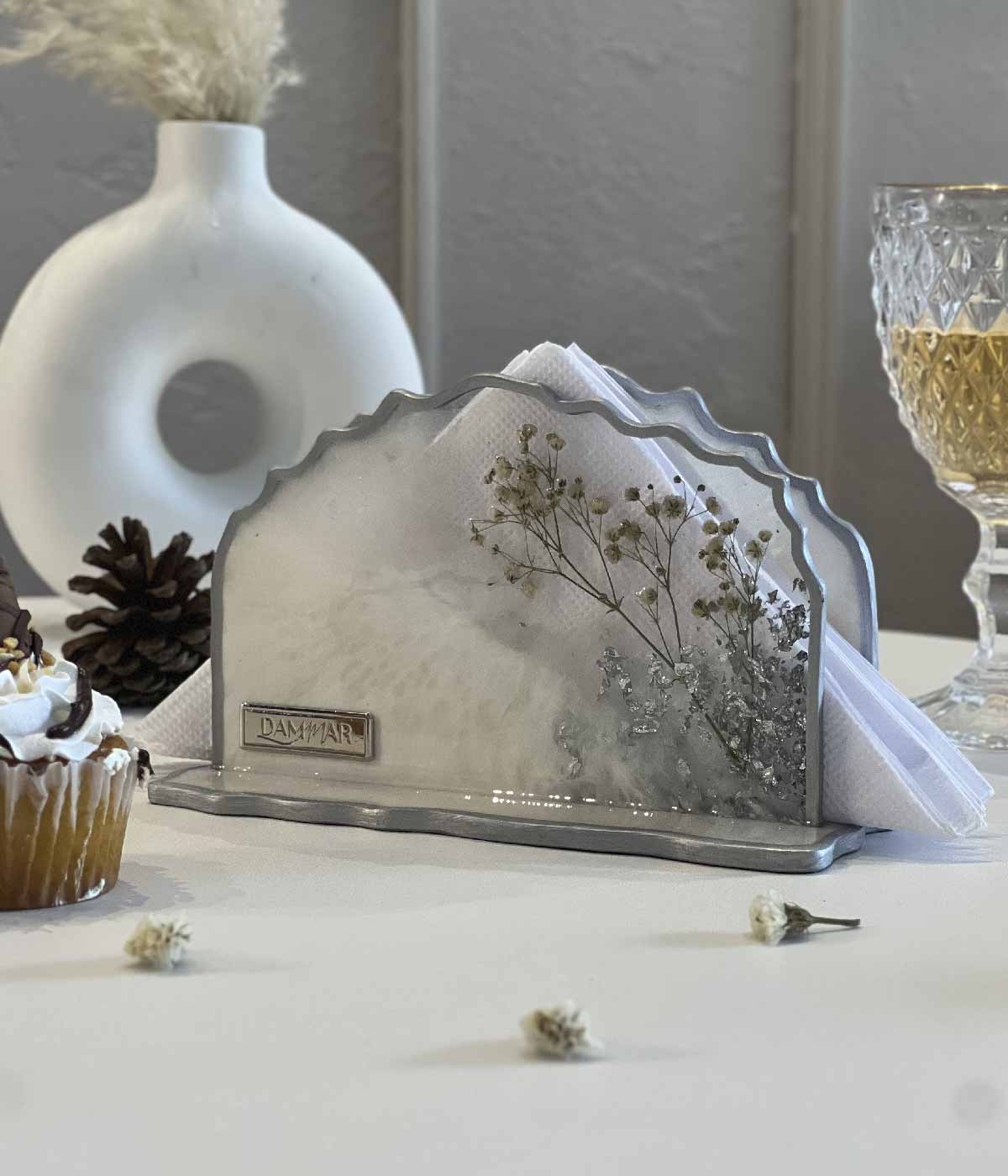 Servilletero en resina