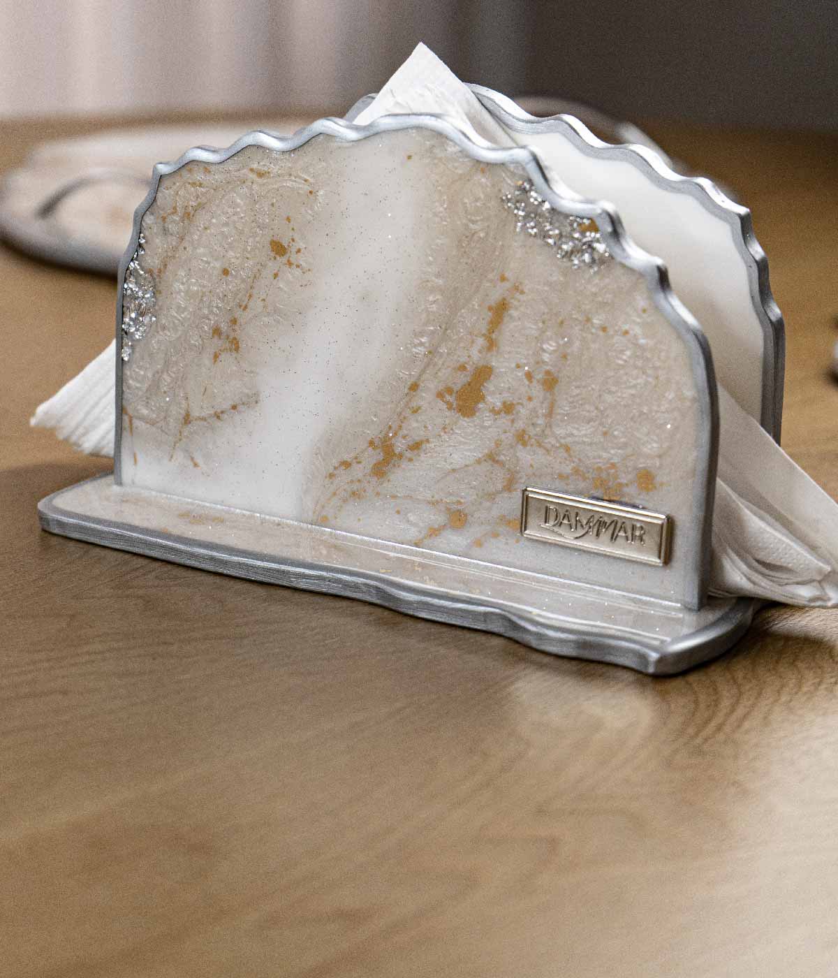 Servilletero en resina