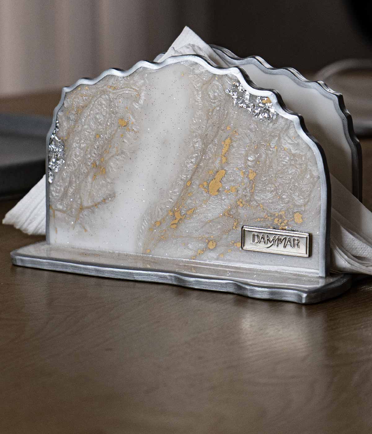 Servilletero en resina