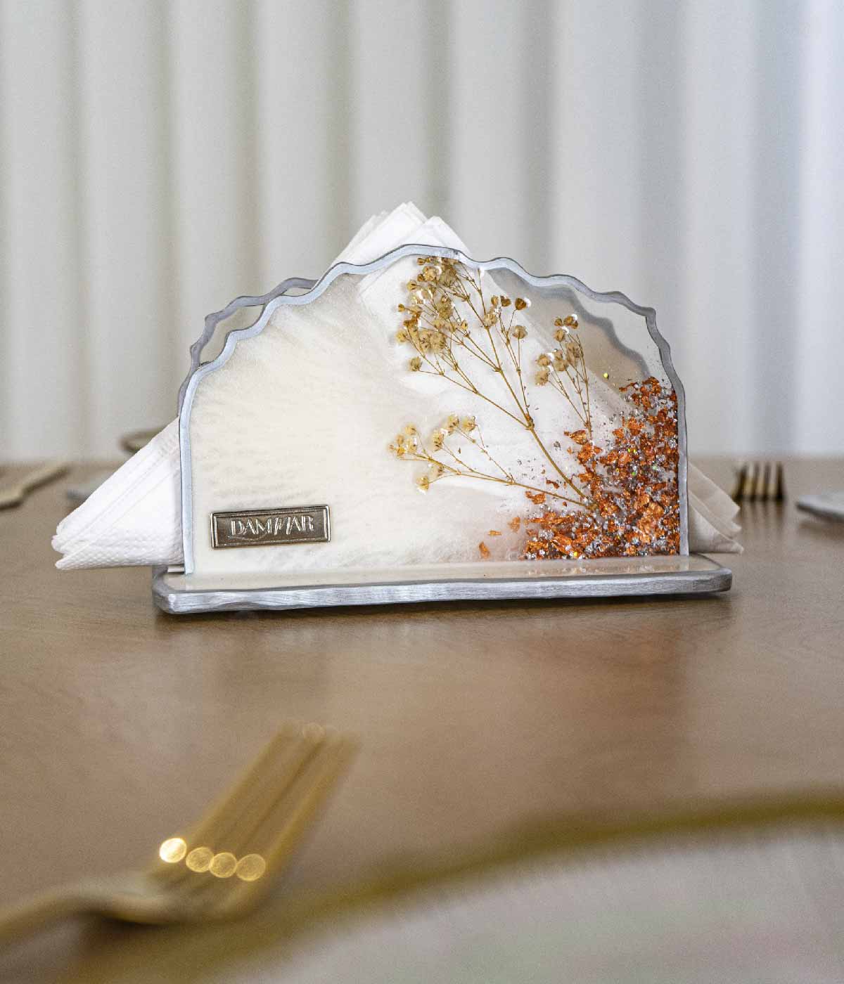 Servilletero en resina