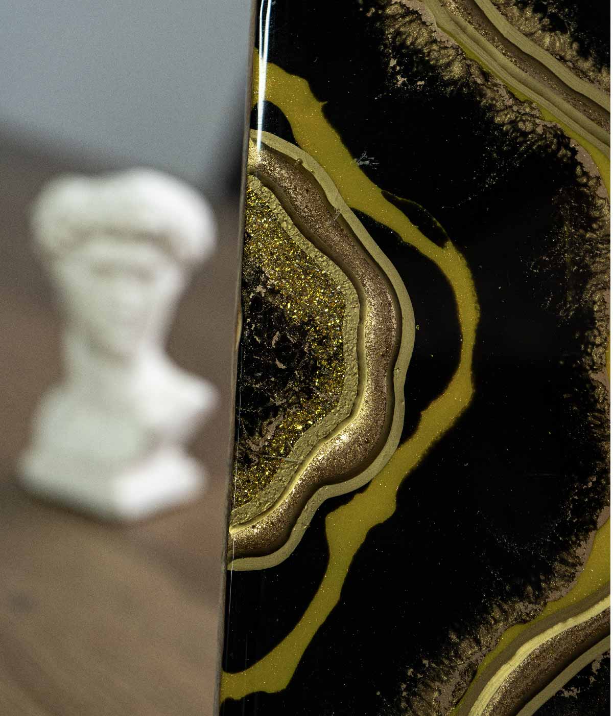 SALE - Cuadro Petit Black Gold 24x15cm.