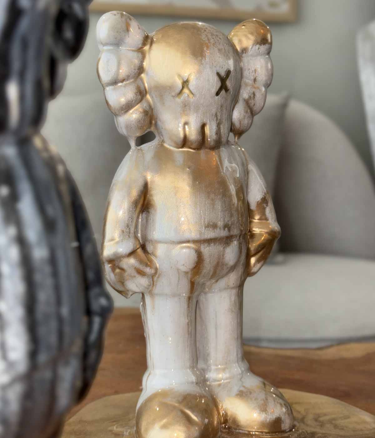 Escultura Kaw Nácar Gold