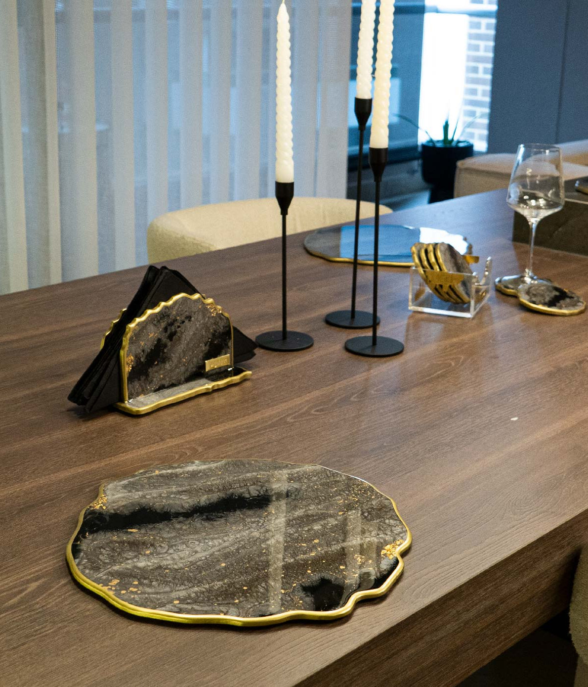 Individuales en resina