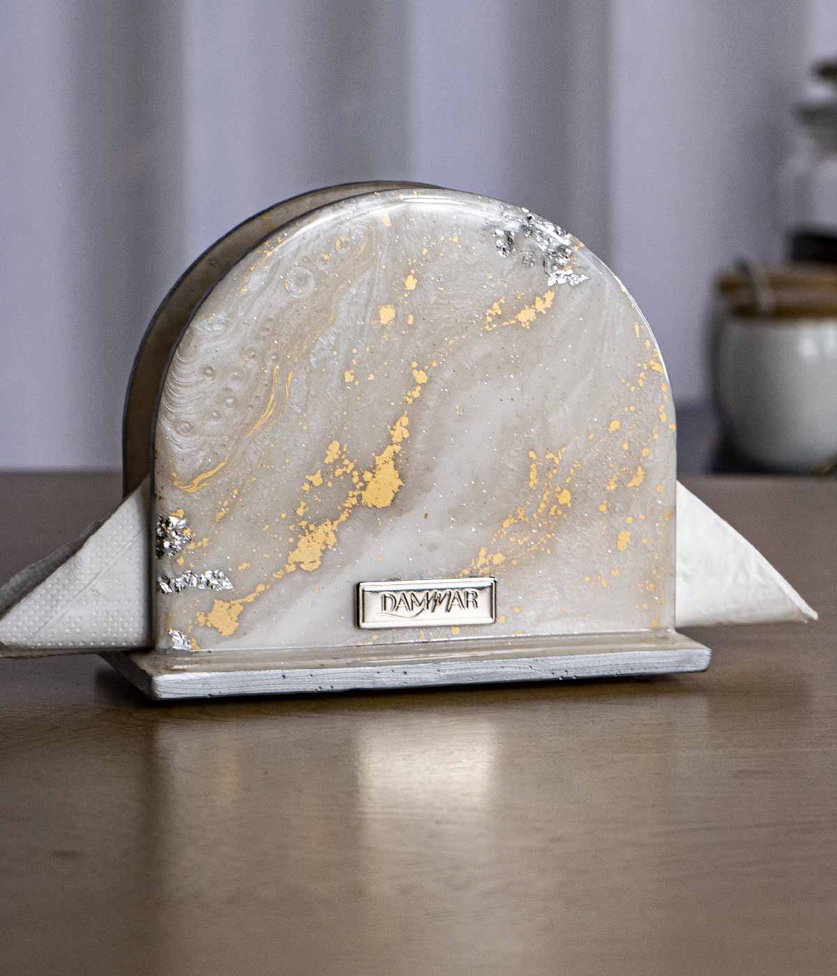 Servilletero en resina