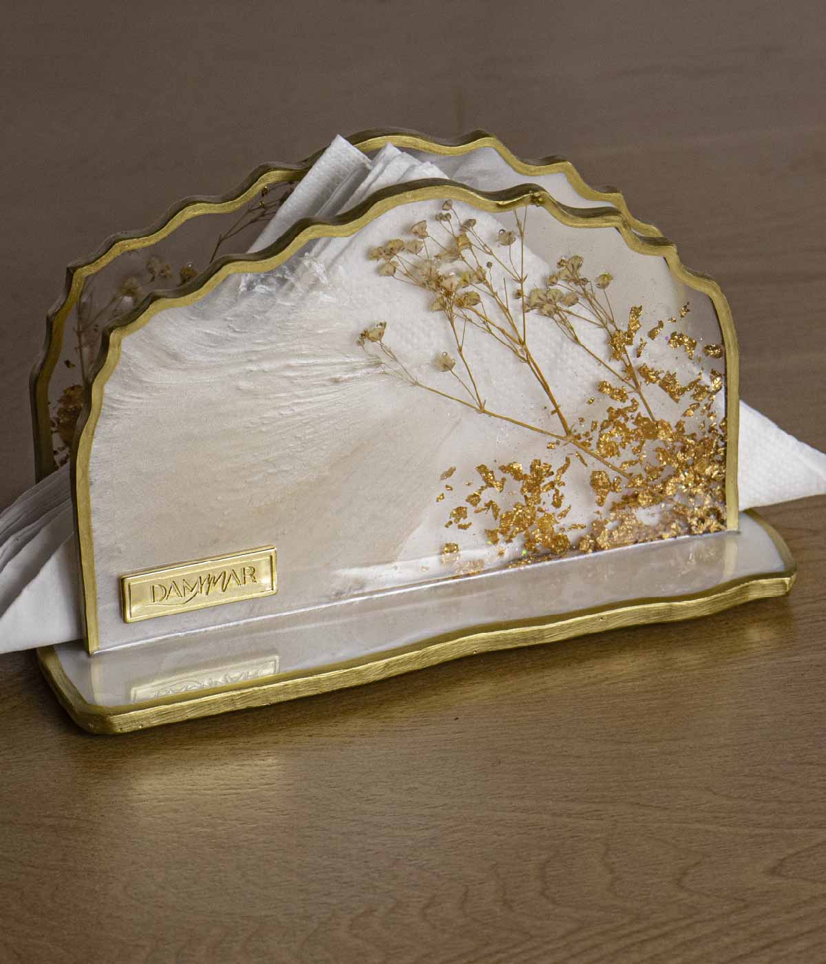 Servilletero en resina