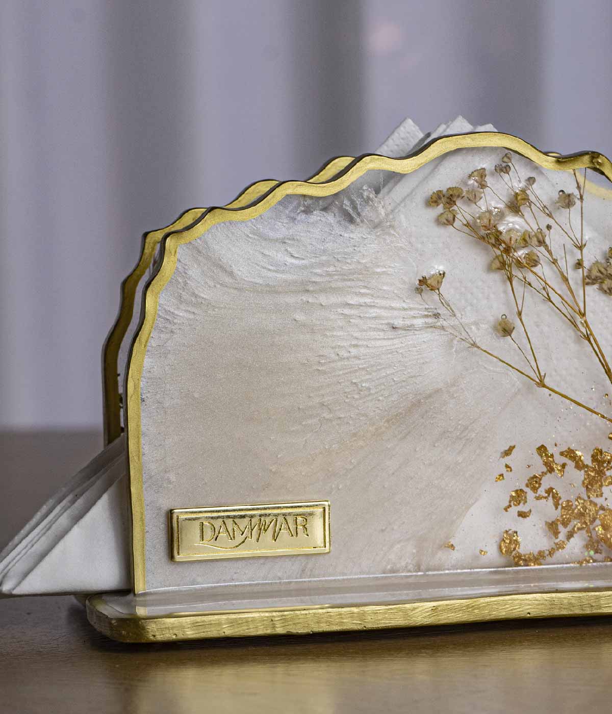 Servilletero en resina