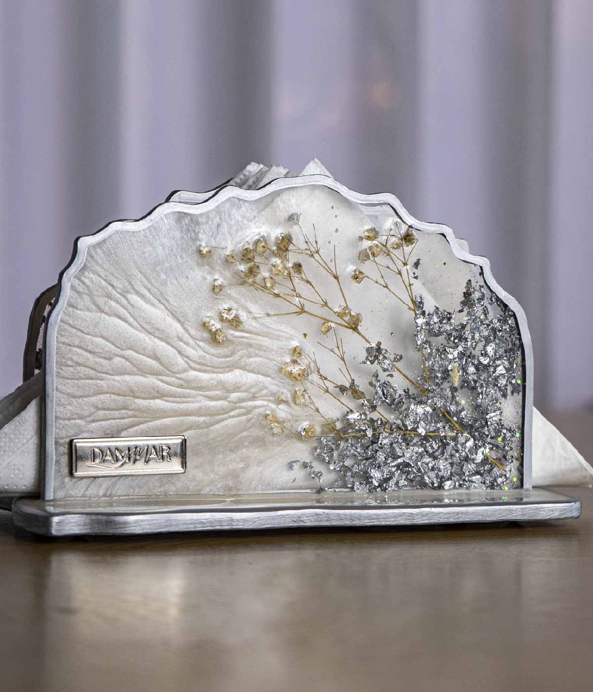 Servilletero en resina