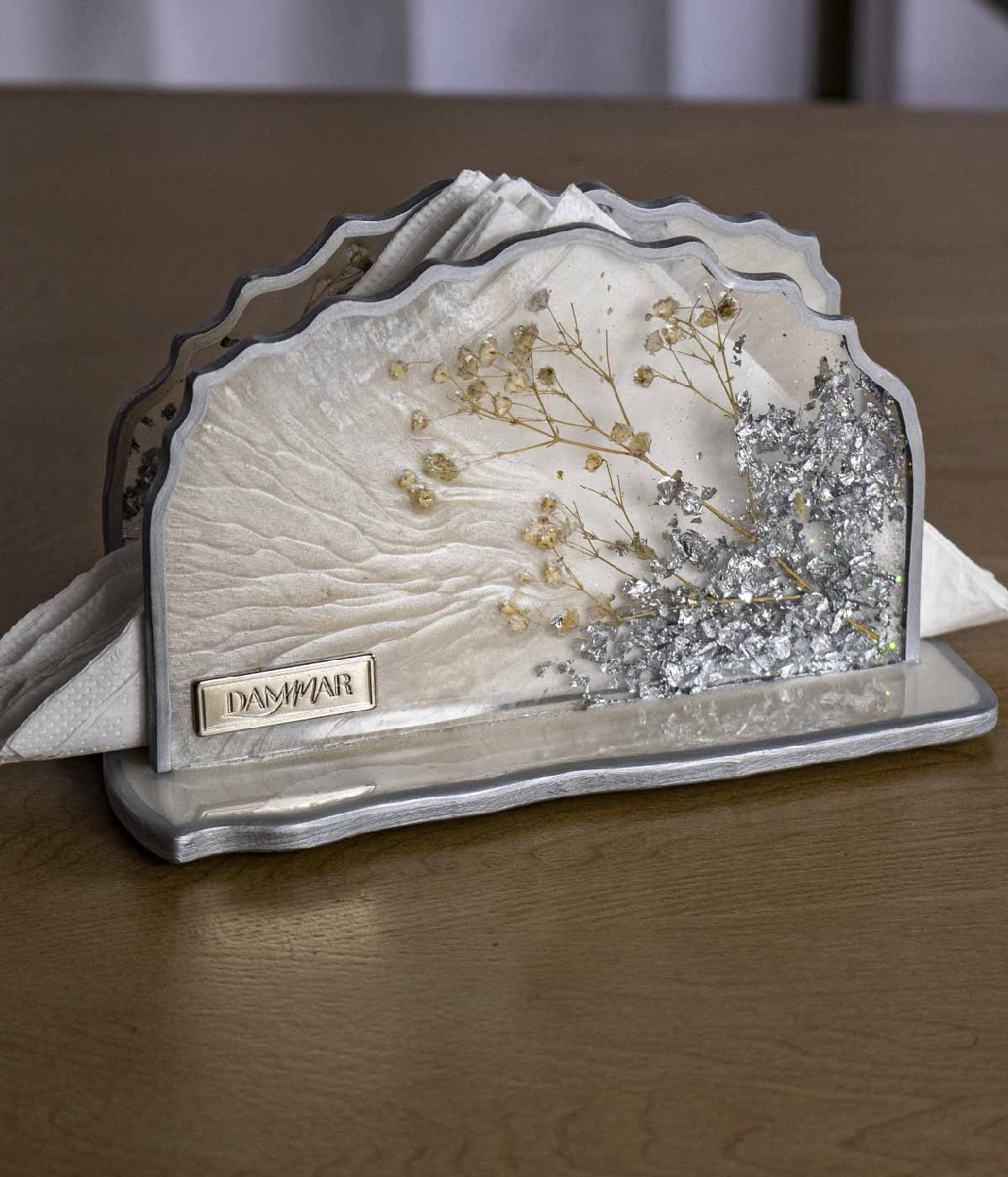 Servilletero en resina