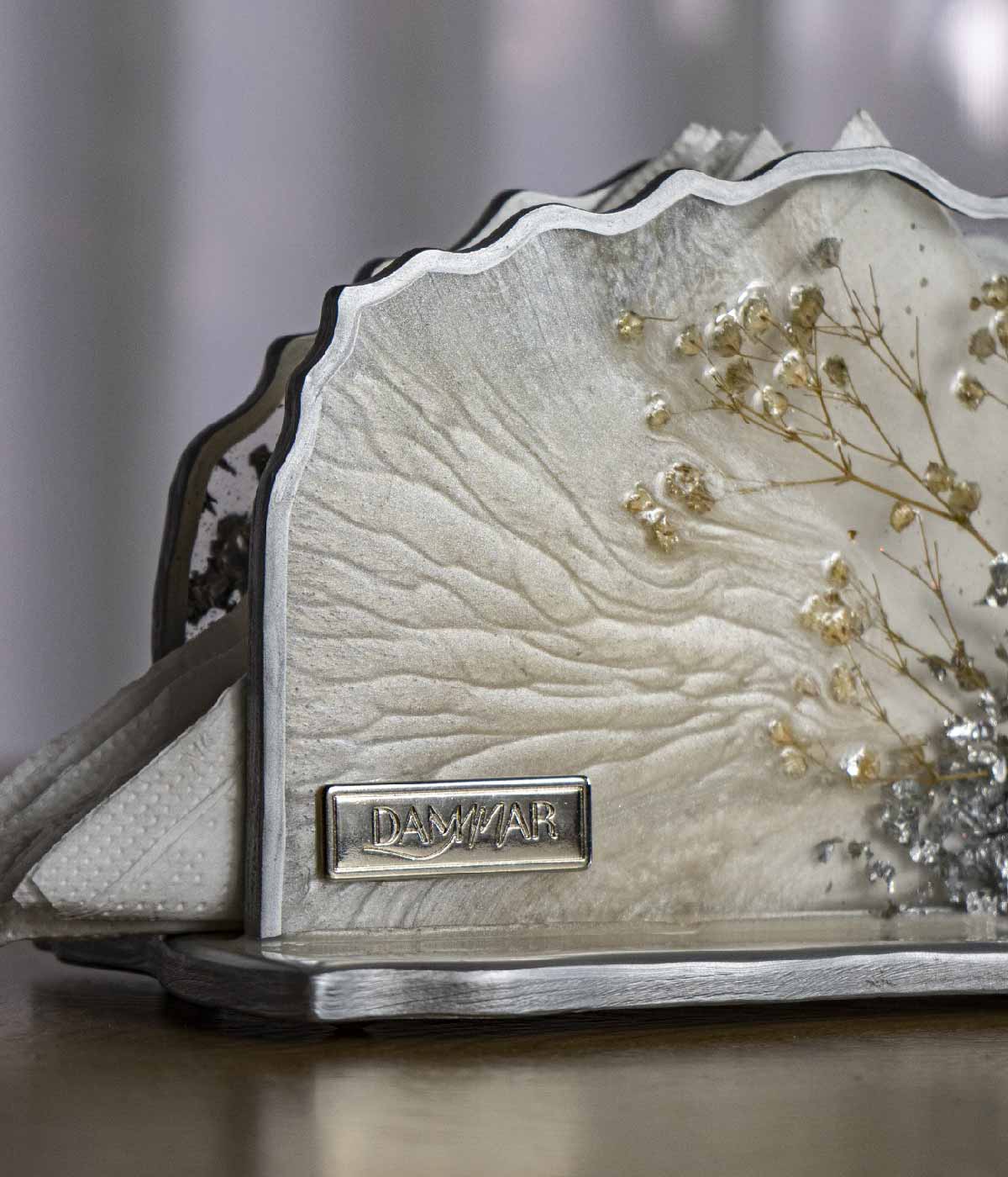 Servilletero en resina