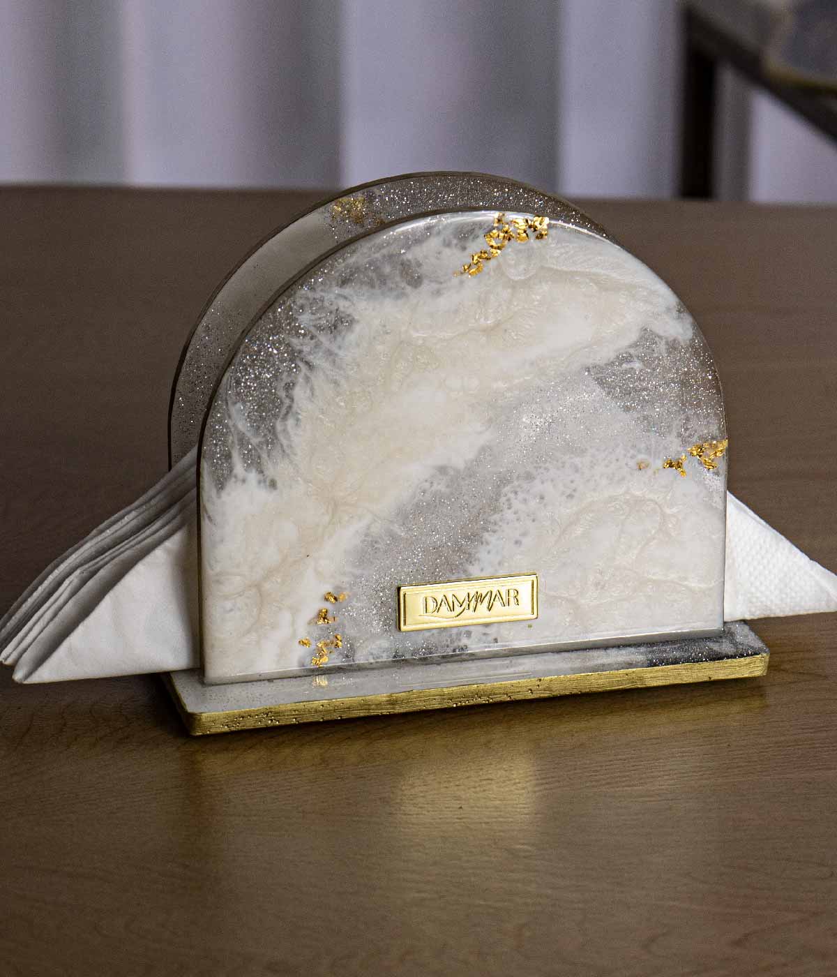 Servilletero en resina