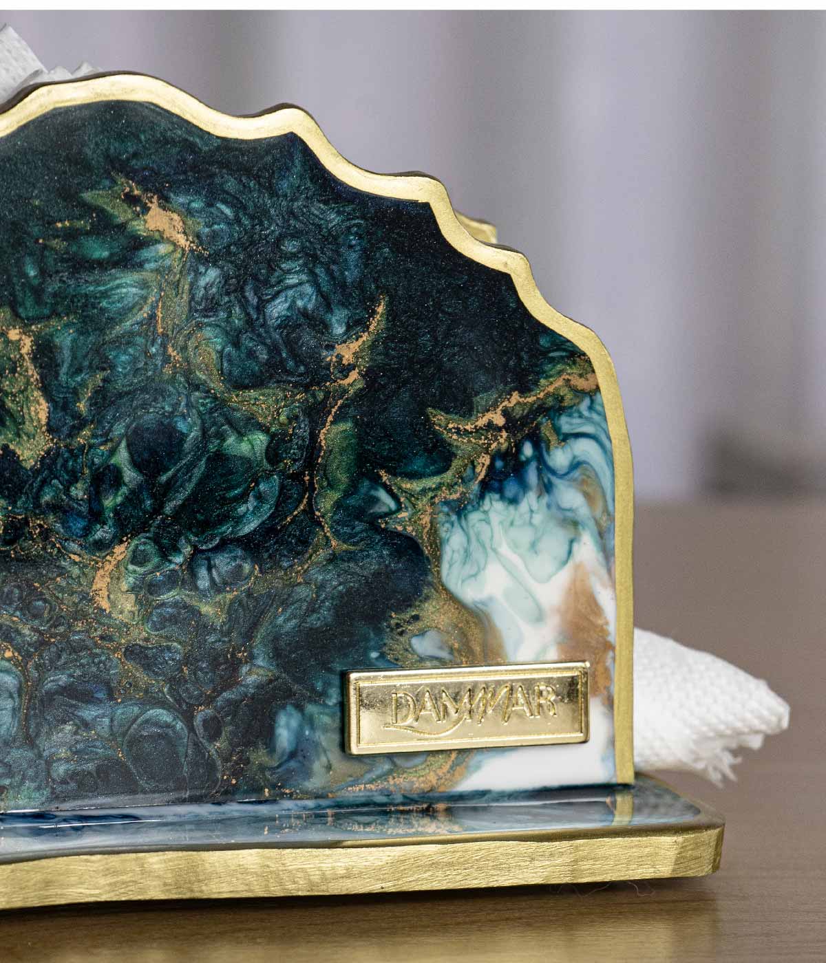 Servilletero en resina