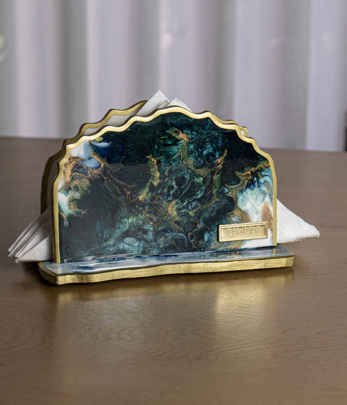 Servilletero en resina