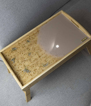 Mesa de cama Gold Spring Beige