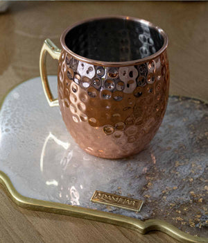 Vasos Moscow bronce