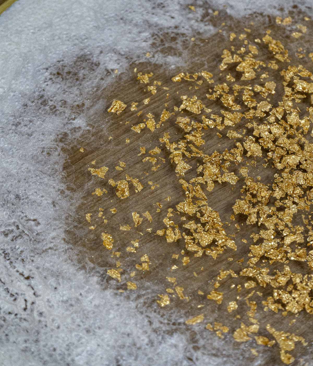 Individuales Habanna Nácar Gold en resina, hechos a mano por Dammar