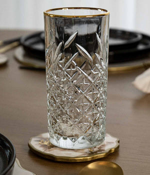 Vaso largo Golden Timeless