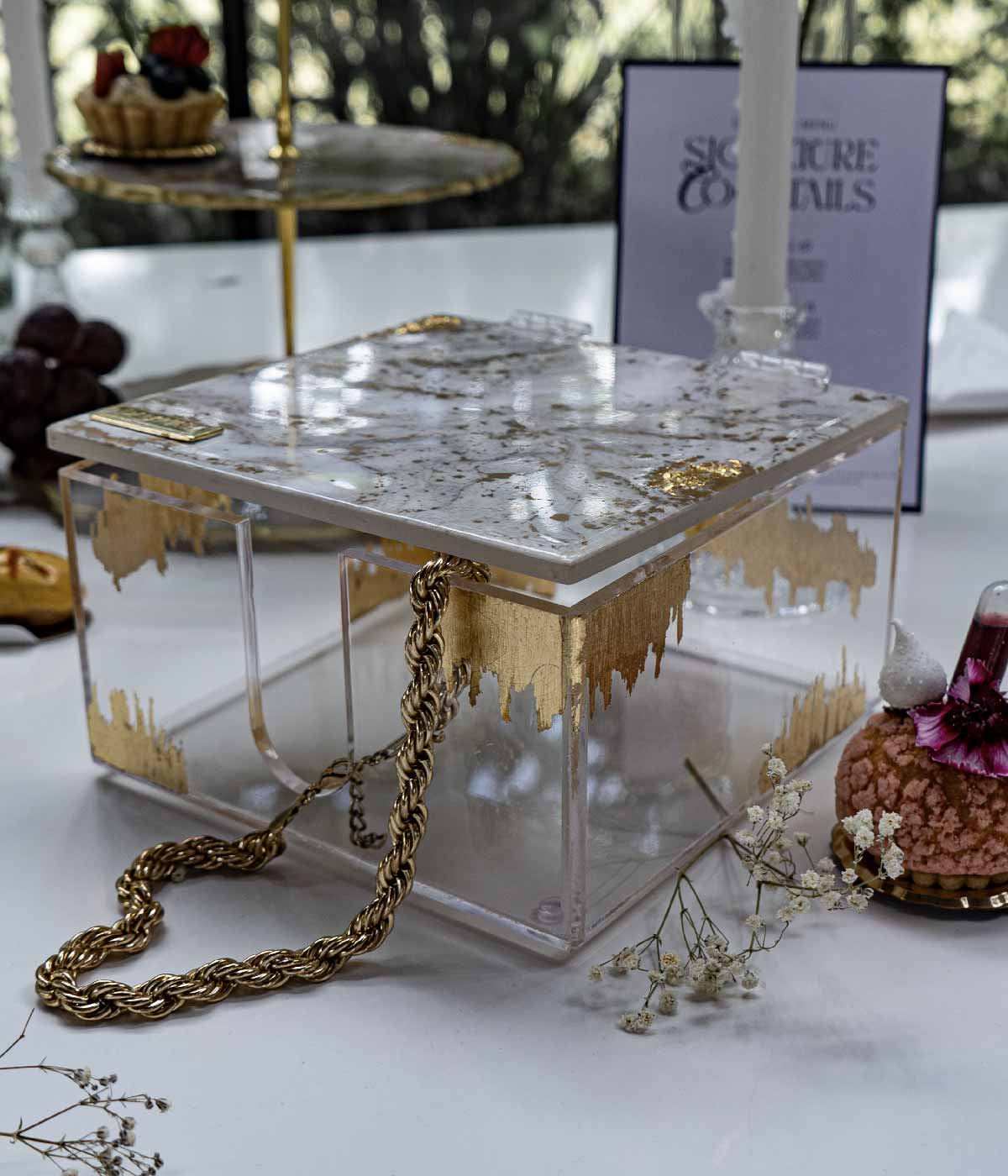 Cofre Mauna Frosten Gold
