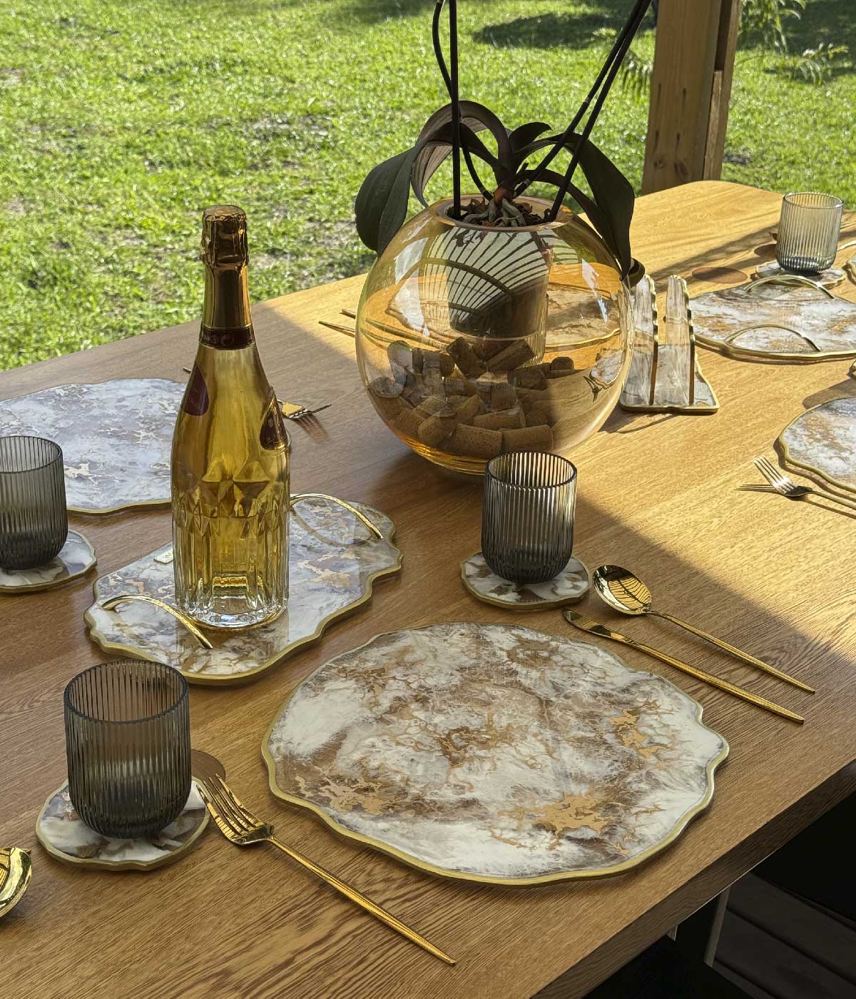 Individuales en resina