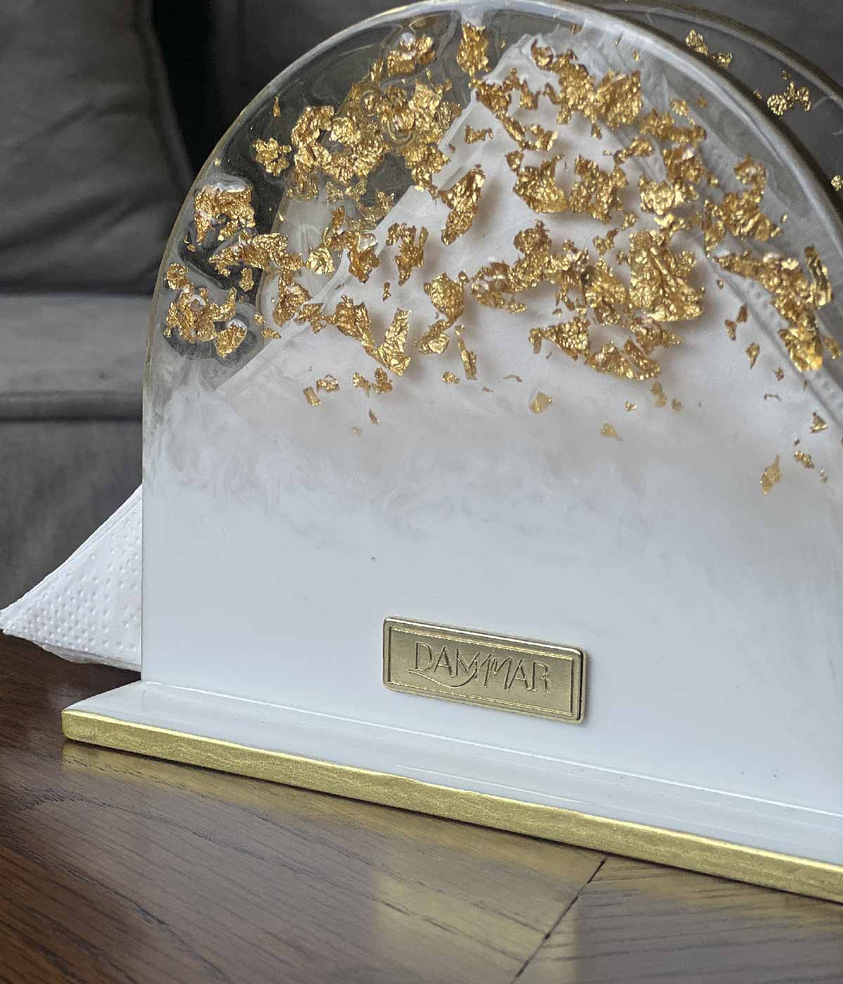 Servilletero en resina